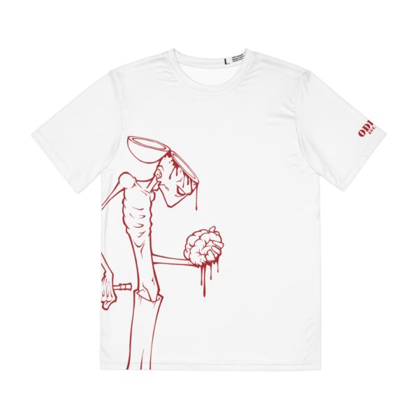 Open Mind. - White & Red Tee