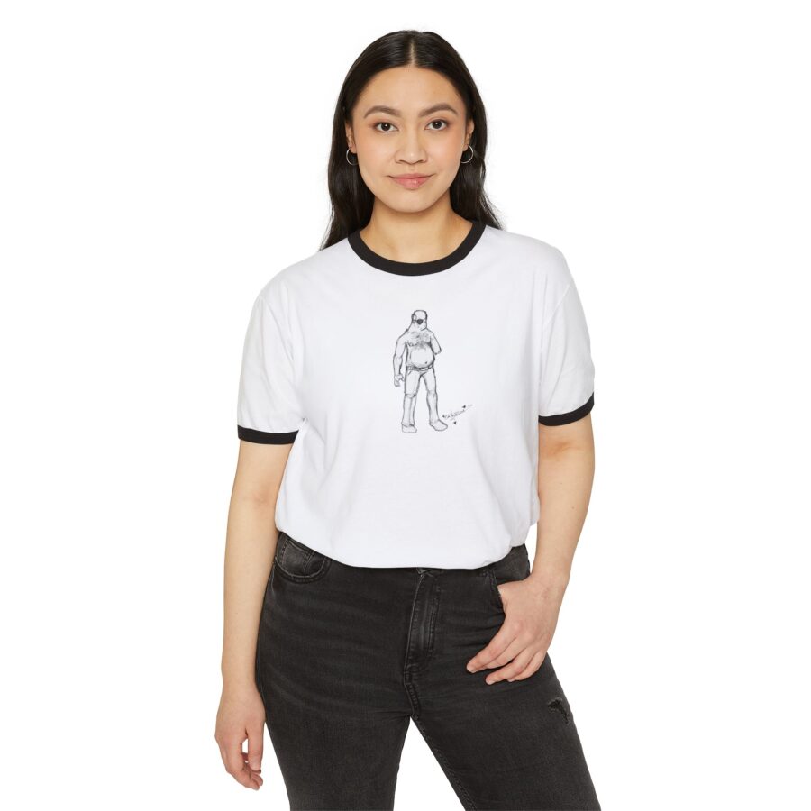 Clint. - Ringer Tee - Image 4