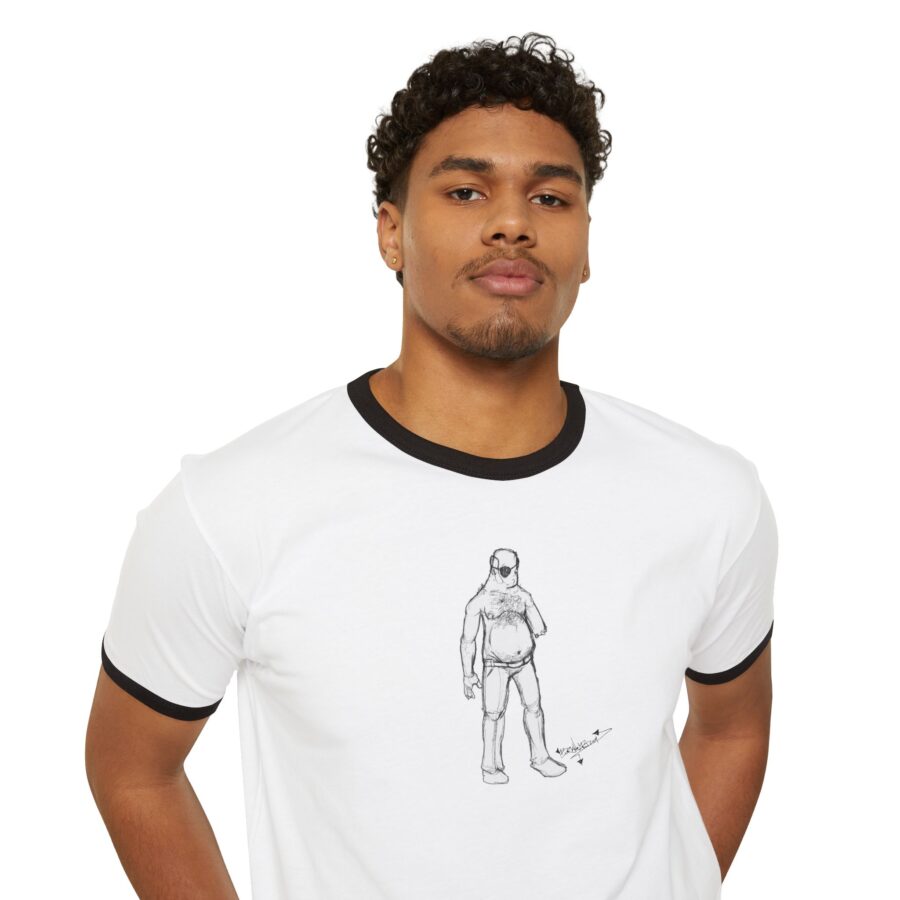Clint. - Ringer Tee - Image 3
